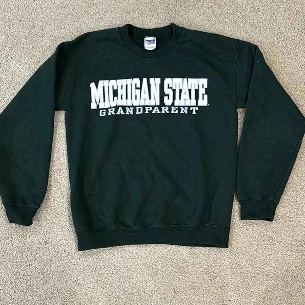 Michigan State‎ University grandparent crewneck sweatshirt